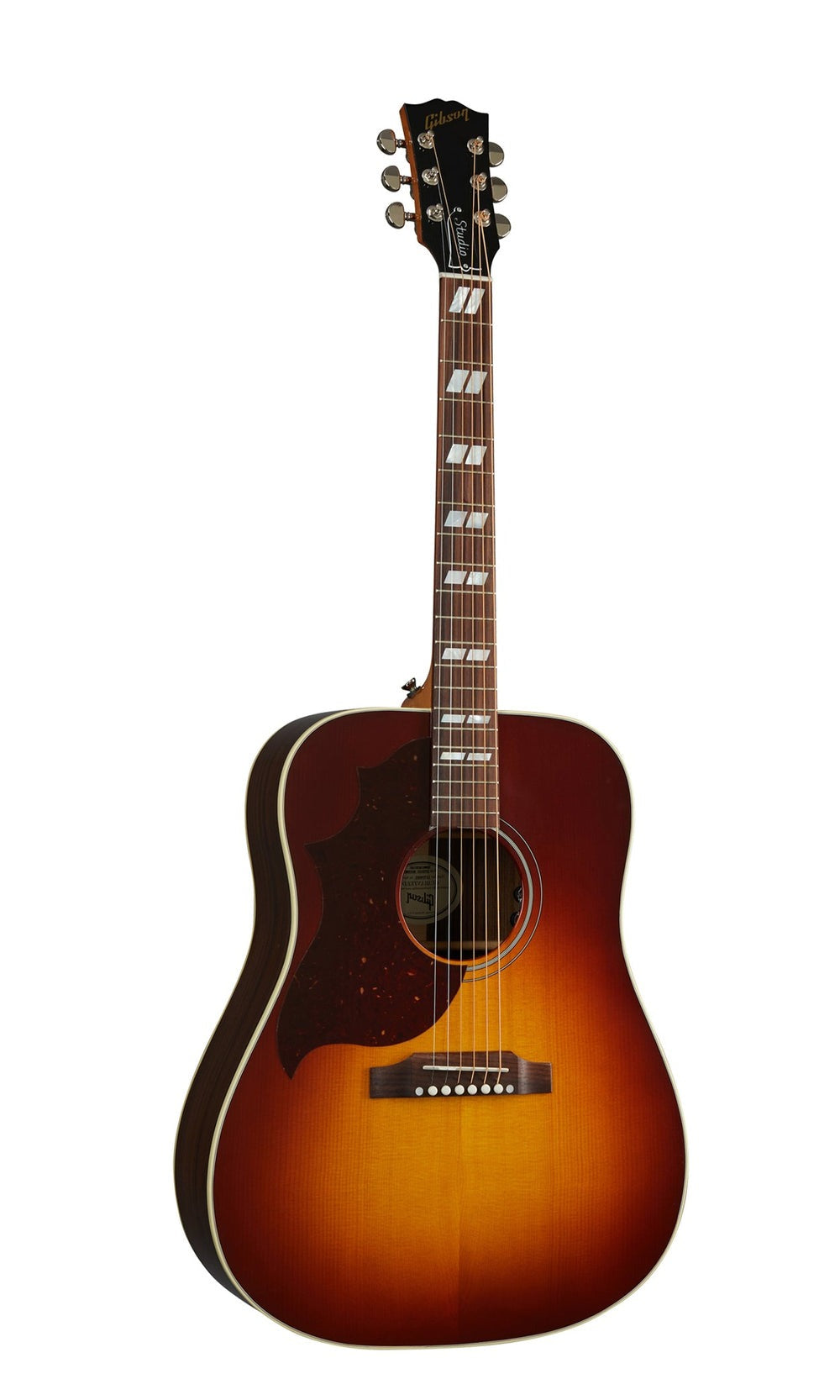 Gibson Hummingbird Studio Rosewood Left-handed Acoustic-electric Guitar - Vintage Sunburst