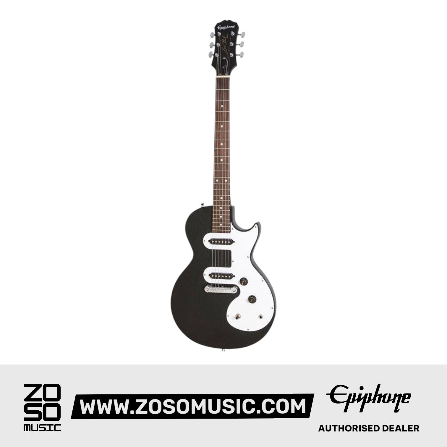 Epiphone ENOLEBCH1 Les Paul Melody Maker E1 Electric Guitar - Ebony |  EPIPHONE |  ELECTRIC GUITAR |  Zoso Music