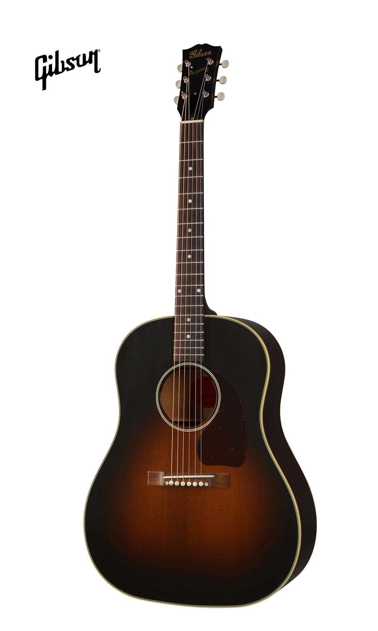Gibson 1942 Banner J-45 Acoustic Guitar, Vintage Sunburst