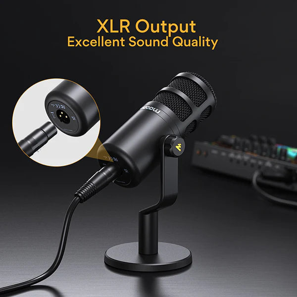 Maono PD100 Podcast Dynamic XLR Microphone |  MAONO |  MICROPHONE |  Zoso Music