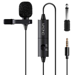 Maono AU-100 Lavalier microphone |  MAONO |  MICROPHONE-CAMERA |  Zoso Music