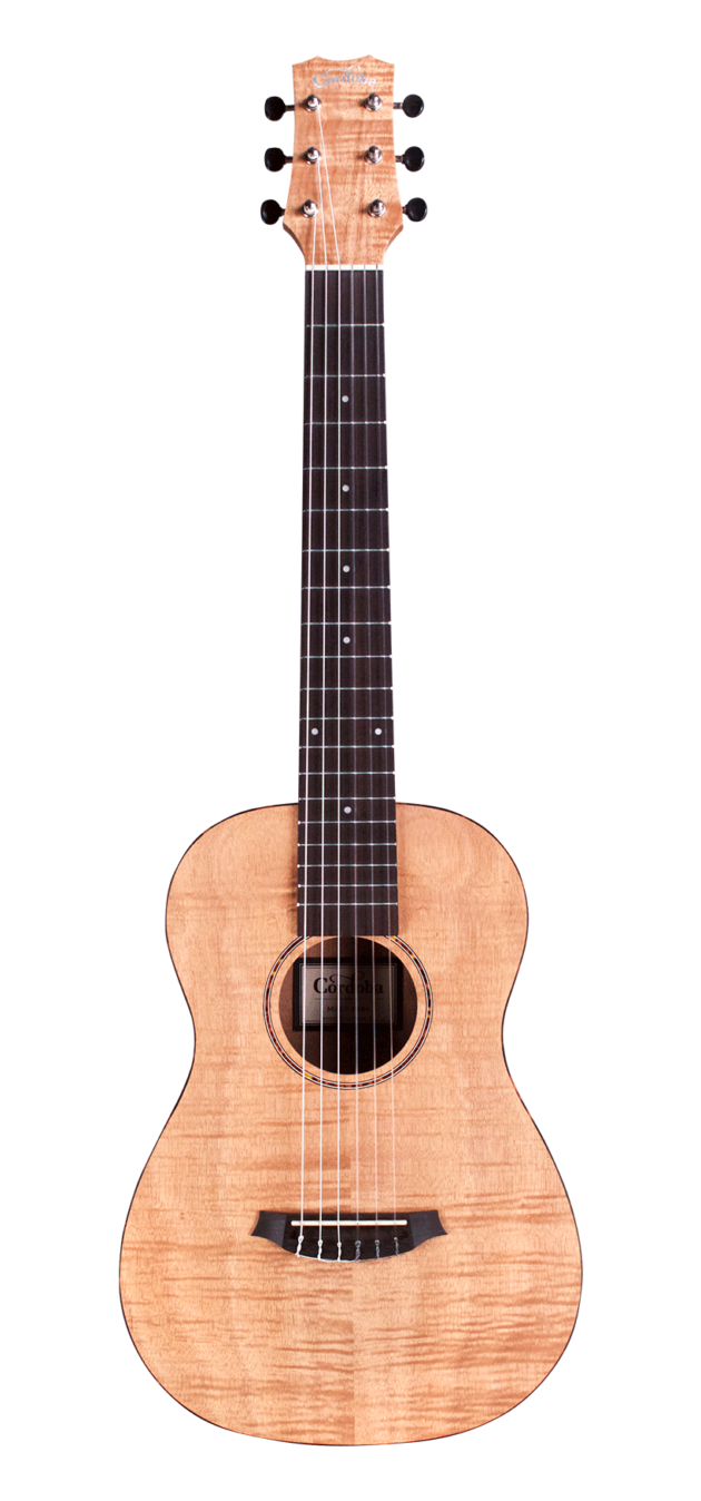 Cordoba Mini II FMH, Flamed Mahogany Classical Guitar - Flamed Mahogany Top, Flamed Mahogany Back & Sides