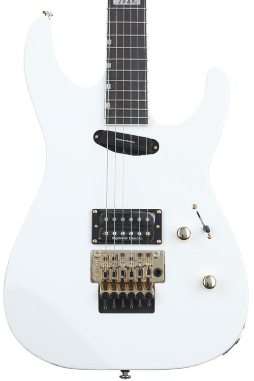 ESP LTD Mirage Deluxe '87 FR - Snow White Zoso Music