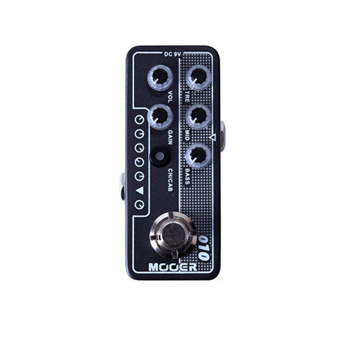 Mooer 010 Two Stones Micro Preamp Pedal | Zoso Music Sdn Bhd
