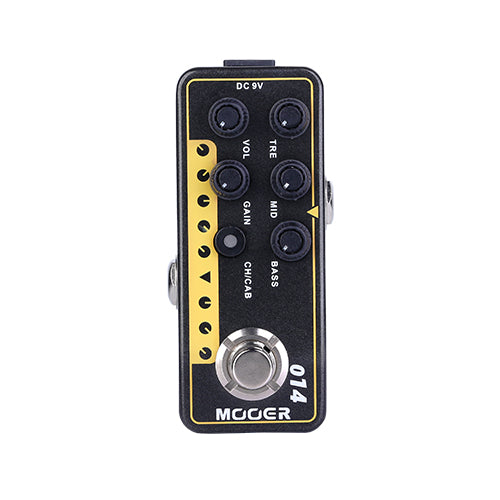 Mooer 014 Taxidea Taxus Micro Preamp Pedal | Zoso Music Sdn Bhd