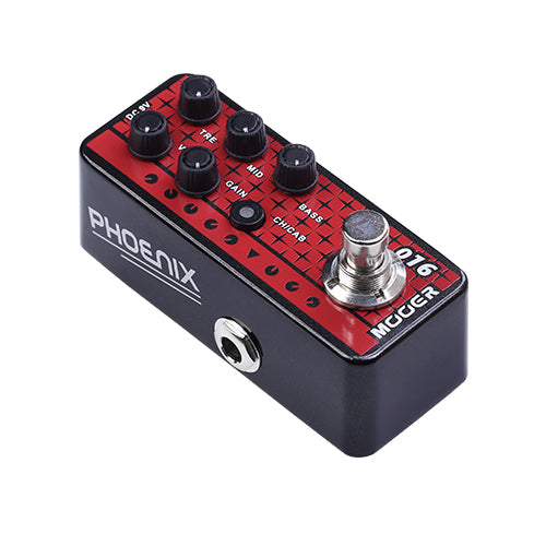 Mooer 016 Phoenix Micro Preamp Pedal |  MOOER |  MULTI-EFFECTS |  Zoso Music