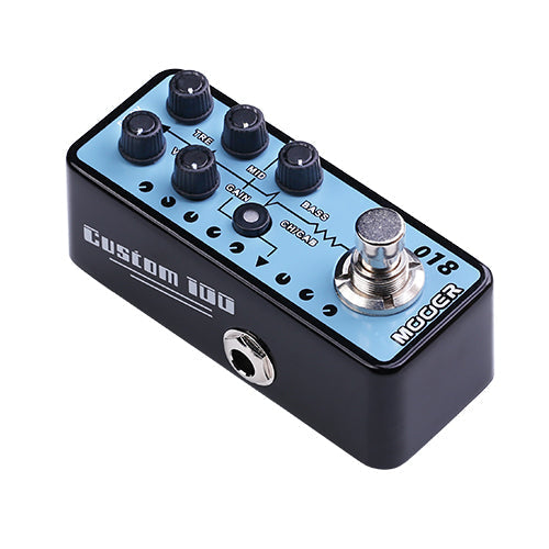 Mooer 018 Custom 100 Micro Preamp Pedal |  MOOER |  MULTI-EFFECTS |  Zoso Music