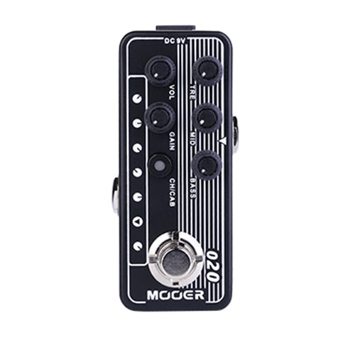 Mooer 020 Blueno Micro Preamp Pedal | Zoso Music Sdn Bhd