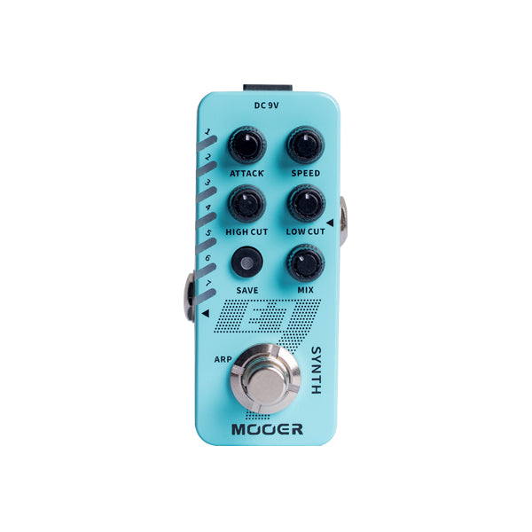 Mooer E7 Polyphonic Guitar Synth Pedal | Zoso Music Sdn Bhd