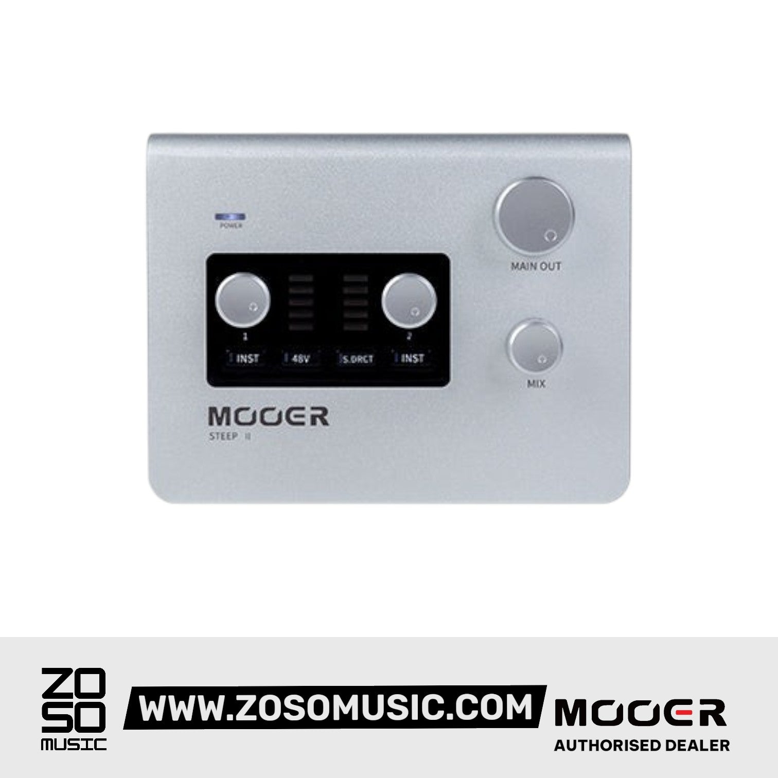 Mooer STEEP II 2-in/2-out USB Audio Interface