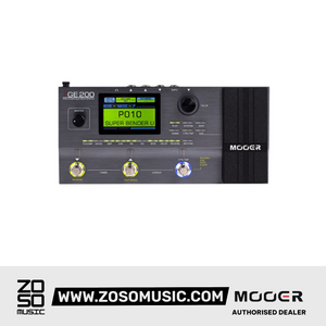 Mooer GE200 Amp Modelling & Guitar Multi Effect Processor |  MOOER |  MULTI-EFFECTS |  Zoso Music