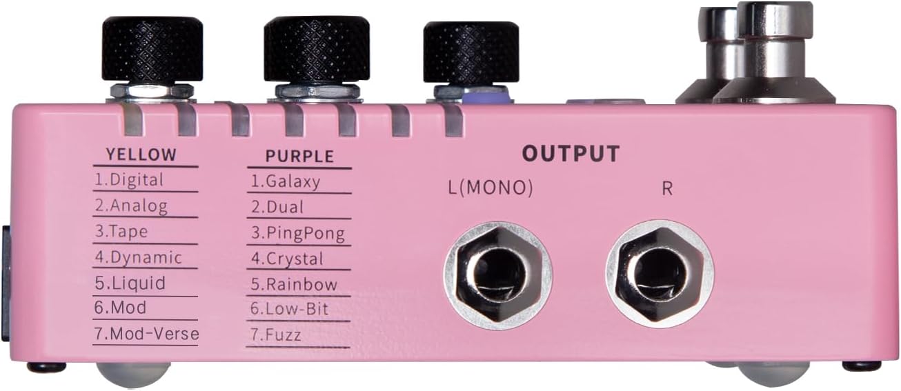 Mooer D7 X2 Dual Footswitch Stereo Delay Pedal |  MOOER |  MULTI-EFFECTS |  Zoso Music