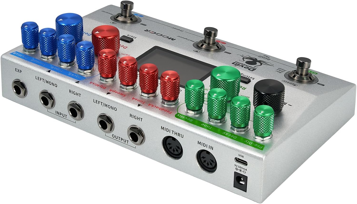 Mooer Ocean Machine II Delay & Reverb Pedal