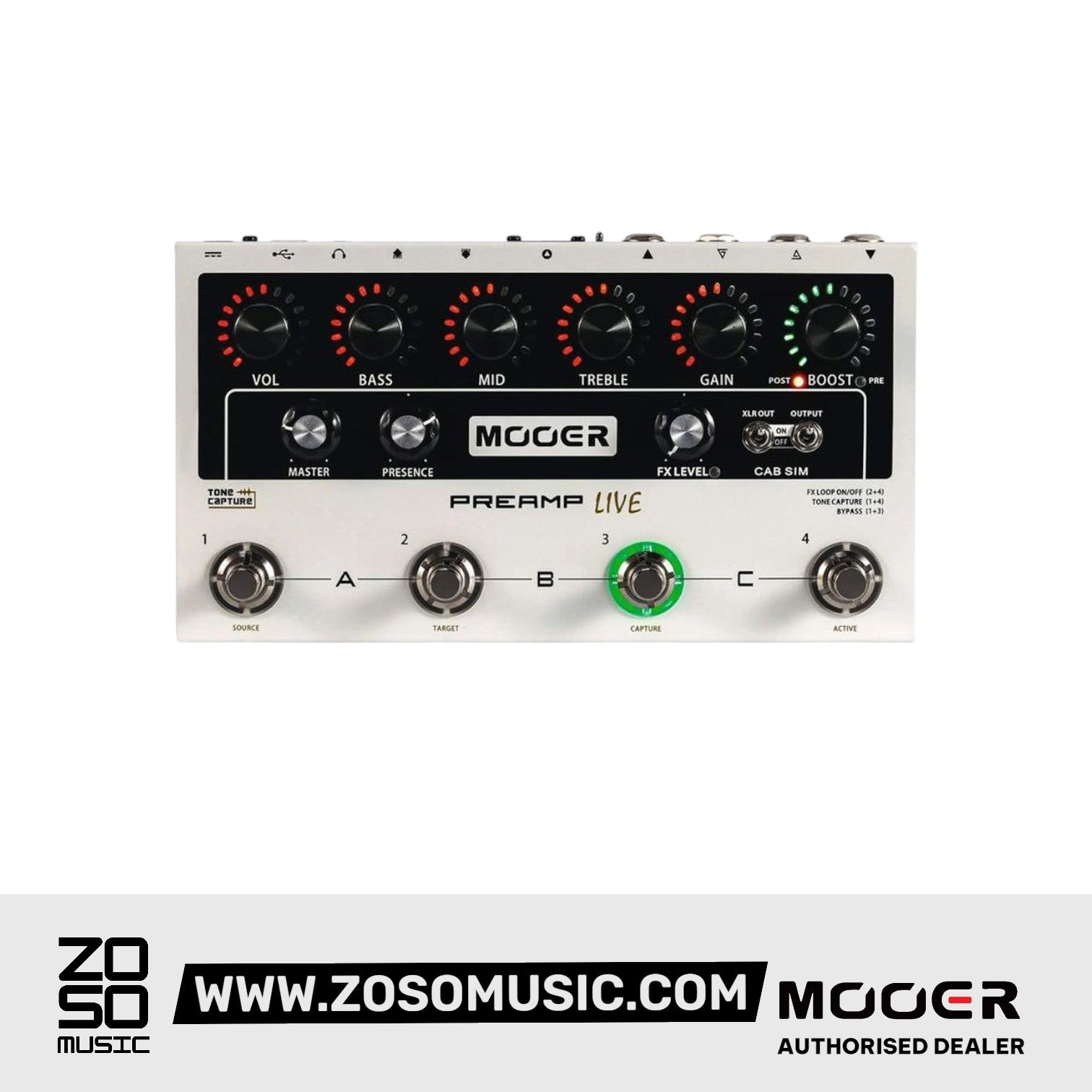 Mooer Preamp Live | Zoso Music Store