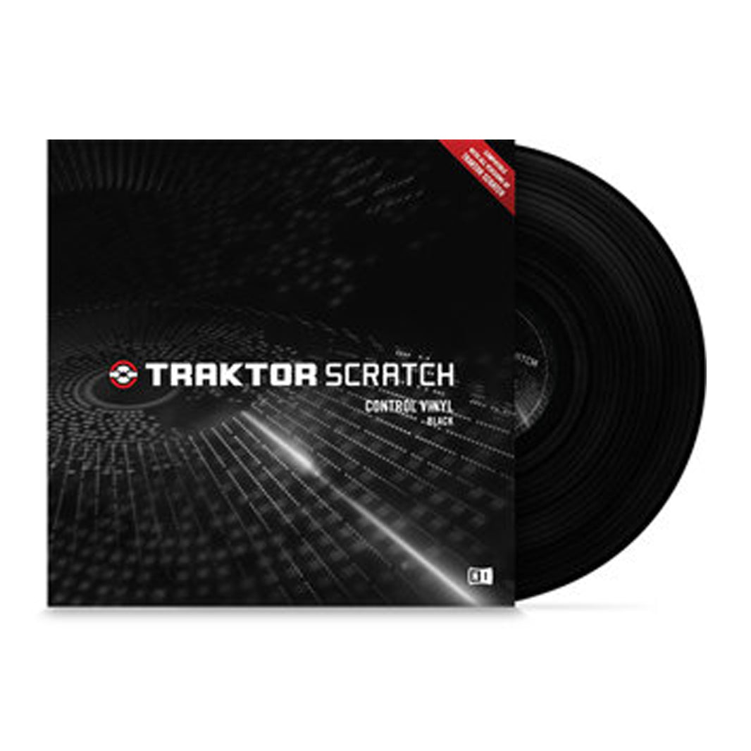 Native Instruments Traktor Scratch Control Vinyl Black  - ZOSO MUSIC