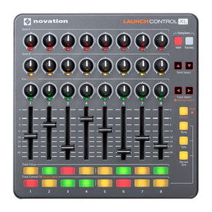 Novation Launch Control XL MIDI Controller With with 24 Knobs, 8 x 60mm Faders, 16 Soft Buttons - ZOSO MUSIC