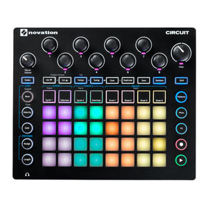 Novation Circuit 2-Part Synthesizer w/ A 4x8 RGB Velocity-Sensitive Grid Sequencer |  NOVATION |  KEYBOARD-MIDI CONTROLLER |  Zoso Music