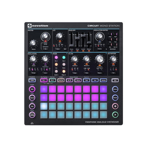 Novation Circuit Mono Station Paraphonic Synthesizer With Three Sequencer - ZOSO MUSIC