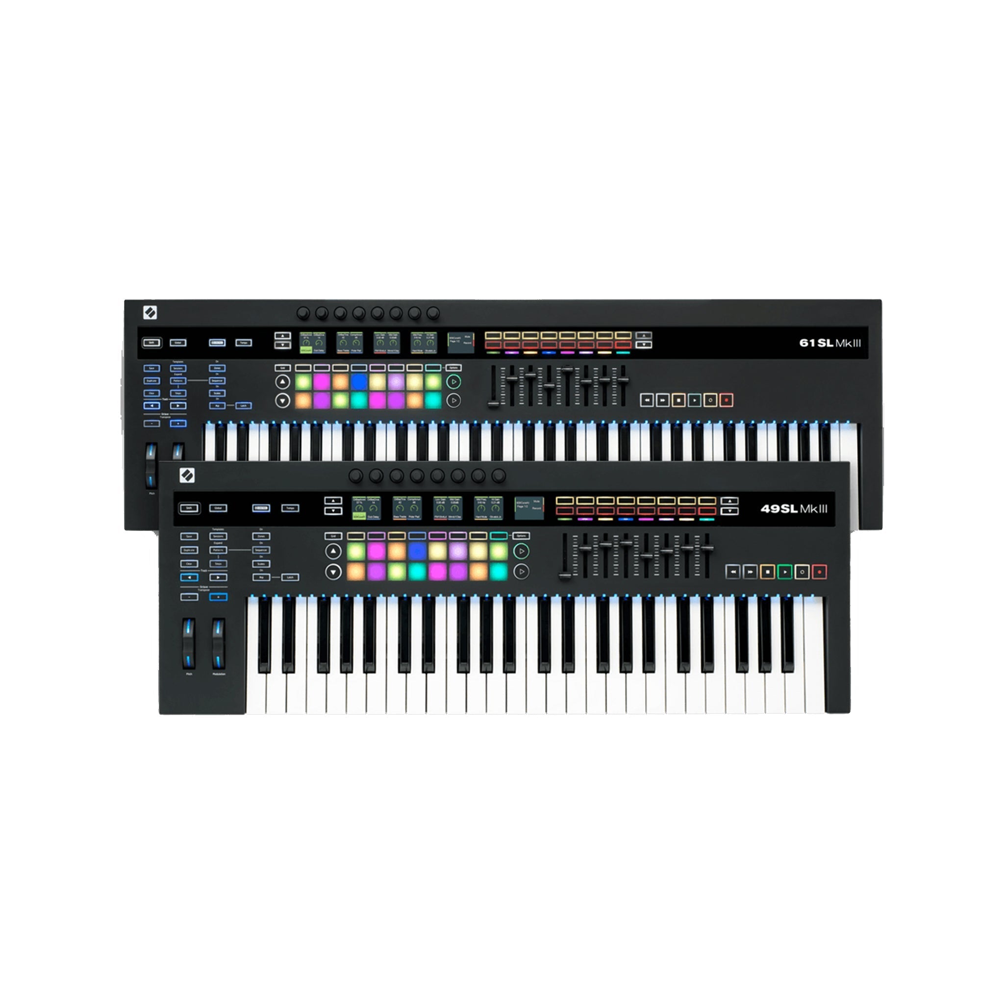Novation 49SL MkIII 49-key Keyboard Controller with 8-track Sequencer |  NOVATION |  MIDI CONTROLLER |  Zoso Music
