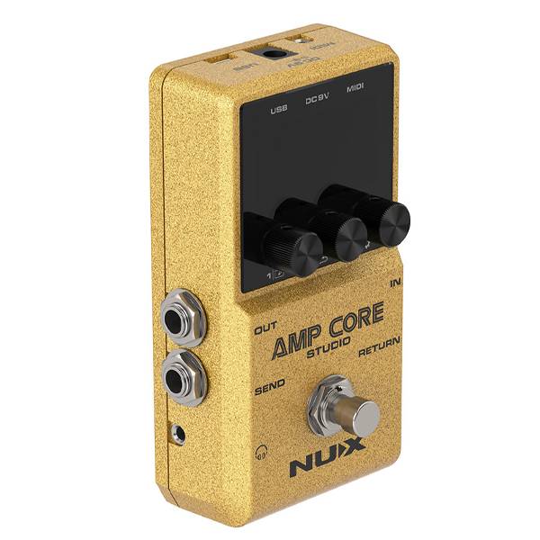 NUX Amp Core Studio Guitar Amp Modeling Pedal | Zoso Music Sdn Bhd