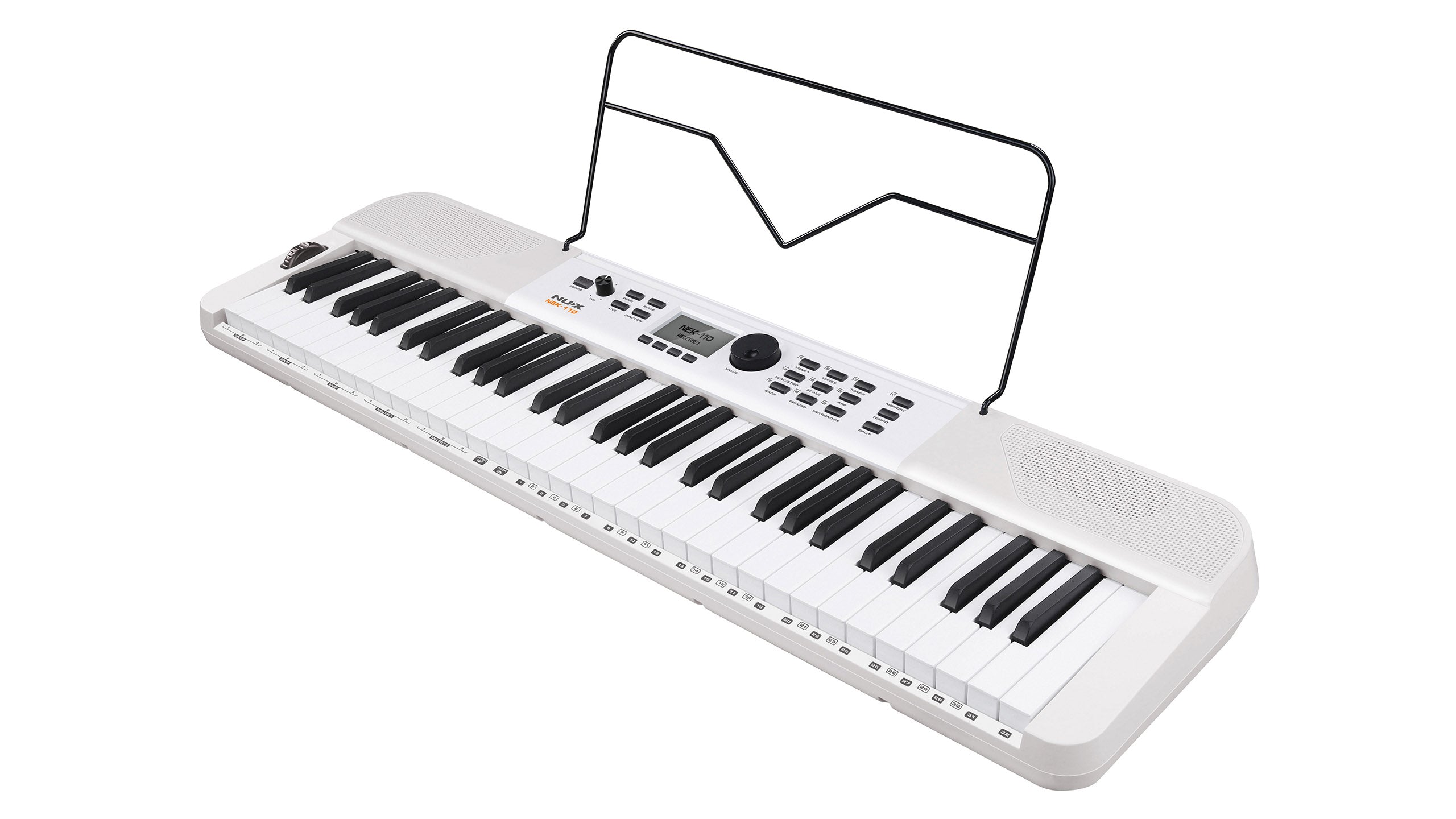 Nux NEK-110 61 Keys Portable Digital Electronic Keyboard |  NUX |  PIANO-DIGITAL |  Zoso Music