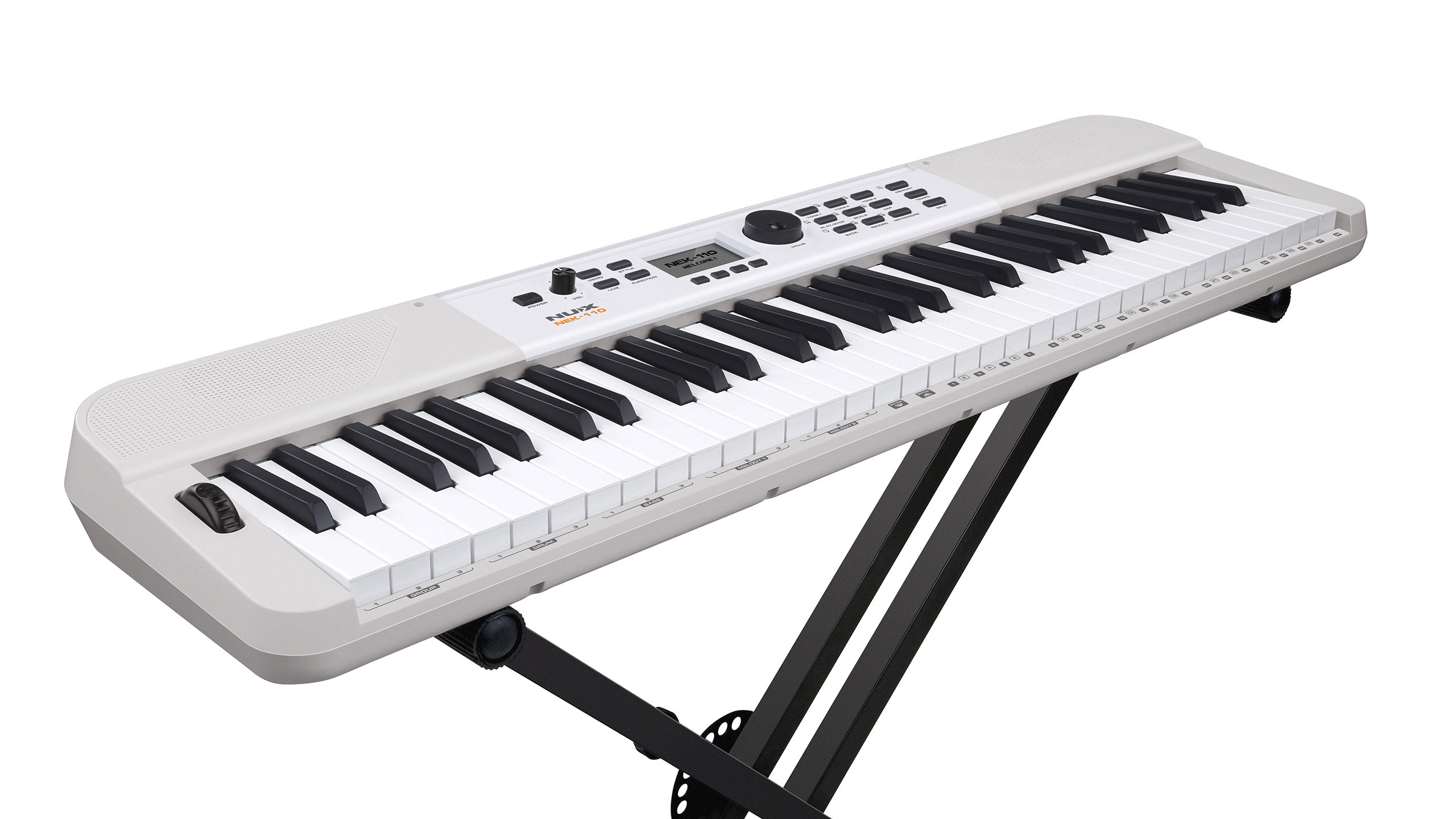 Nux NEK-110 61 Keys Portable Digital Electronic Keyboard |  NUX |  PIANO-DIGITAL |  Zoso Music