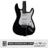Neowood K-EG1-R BK Strat SSS Electric Guitar Black | Zoso Music Sdn Bhd