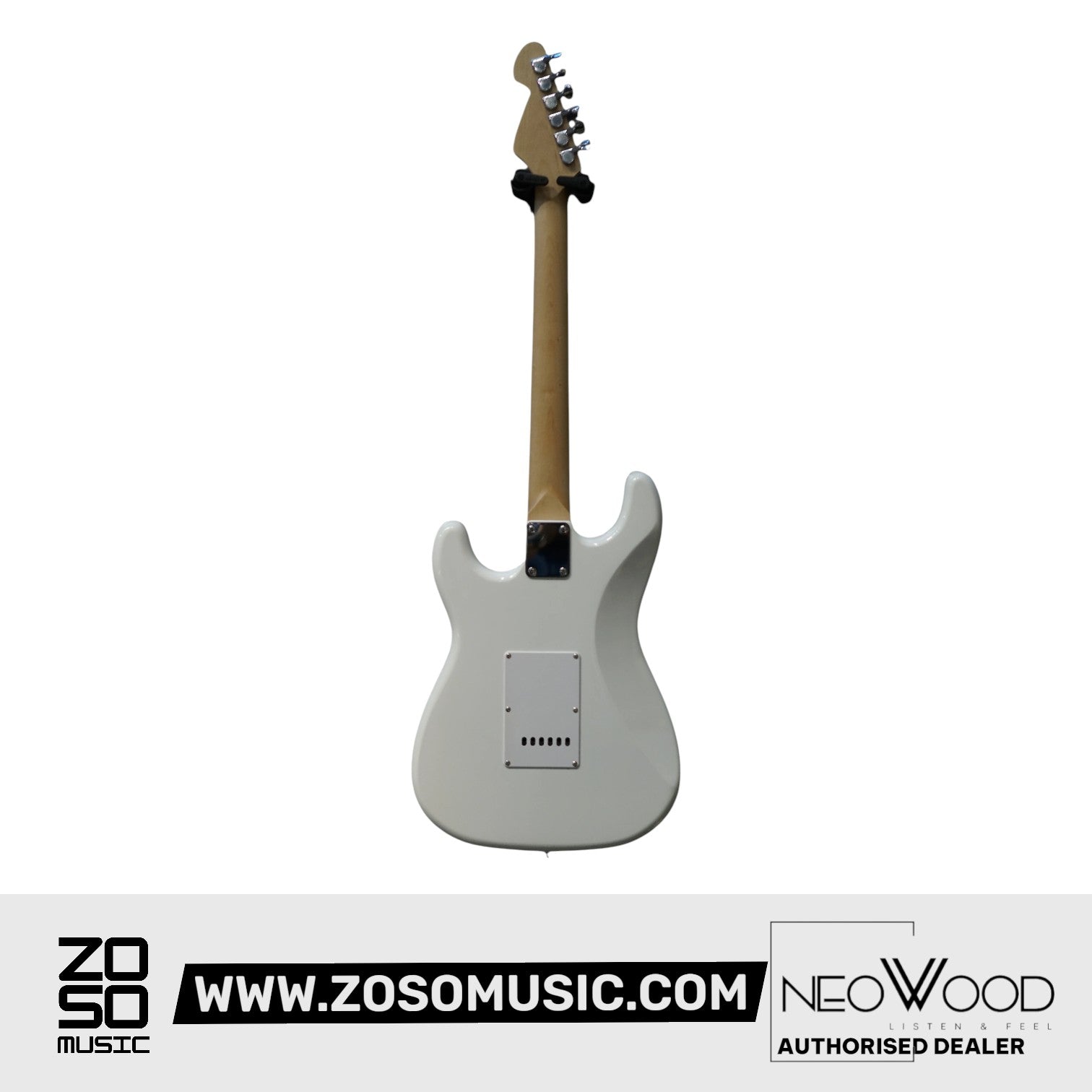 Neowood K-EG1-R WH Strat SSS Electric Guitar White |  NEOWOOD |  ELECTRIC GUITAR |  Zoso Music