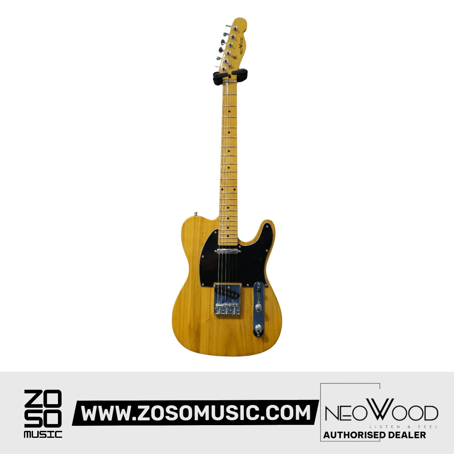 Neowood K-EG10 YN Tele Electric Guitar Yellow Natural / Butterscotch |  NEOWOOD |  ELECTRIC GUITAR |  Zoso Music