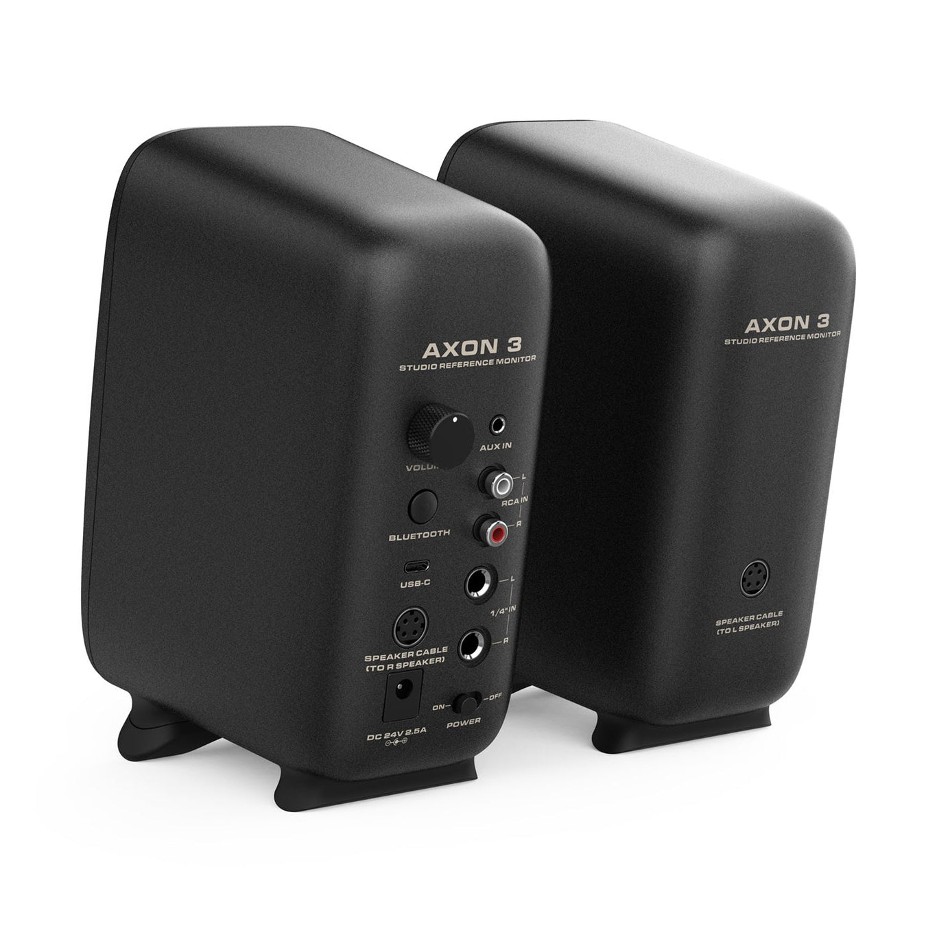 NUX AXON 3 90 Watt 2 Way Lightweight Bluetooth Powered Studio Monitor Speaker with Carrying Bag |  NUX |  MONITOR SPEAKER |  Zoso Music