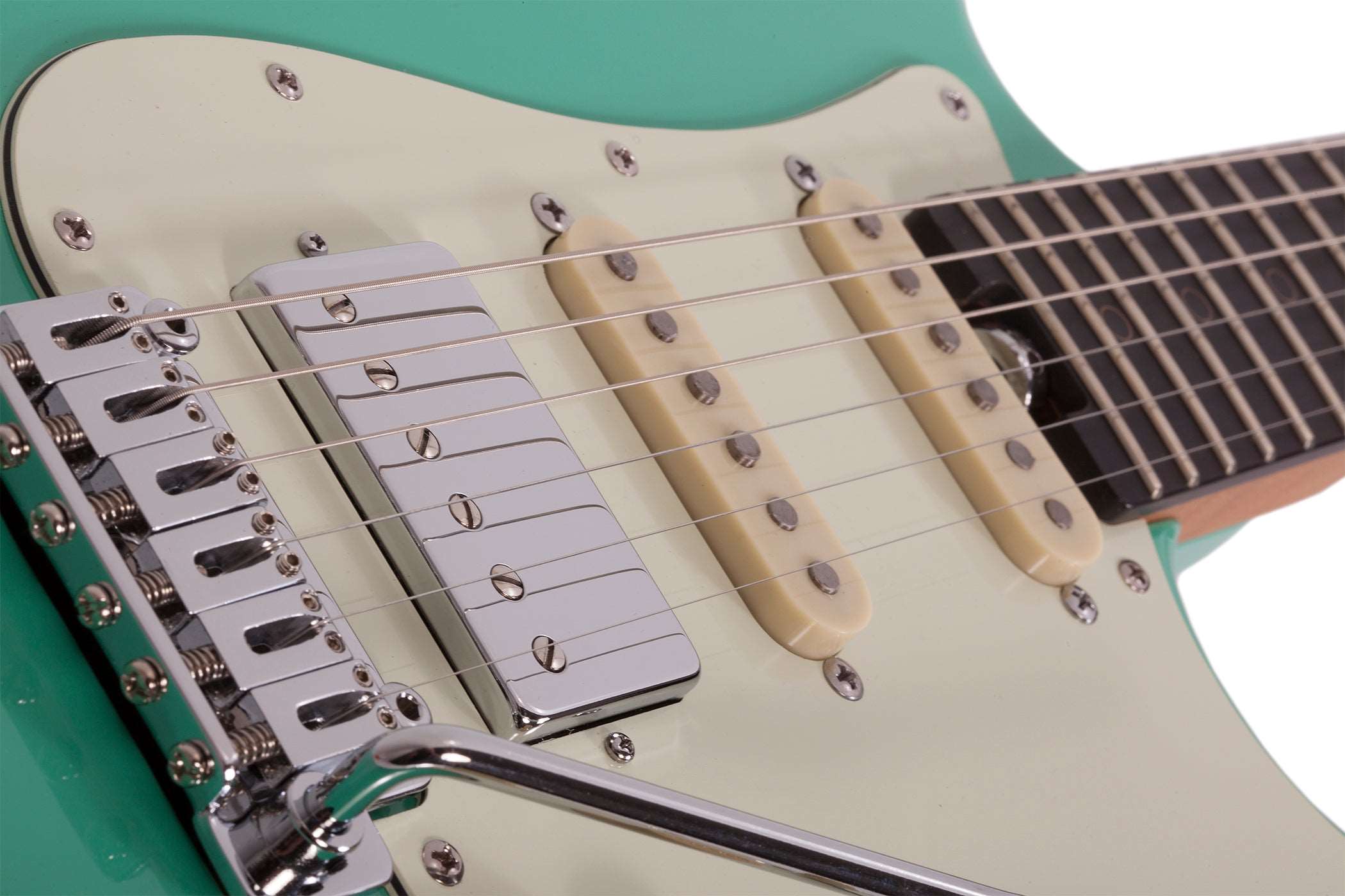 SCHECTER NICK JOHNSTON TRADITIONAL HSS ATOMIC GREEN ELECTRIC GUITAR (1540) MADE IN INDONESIA, SCHECTER, ELECTRIC GUITAR, schecter-electric-guitar-nickjtrad-hss-ag, ZOSO MUSIC SDN BHD