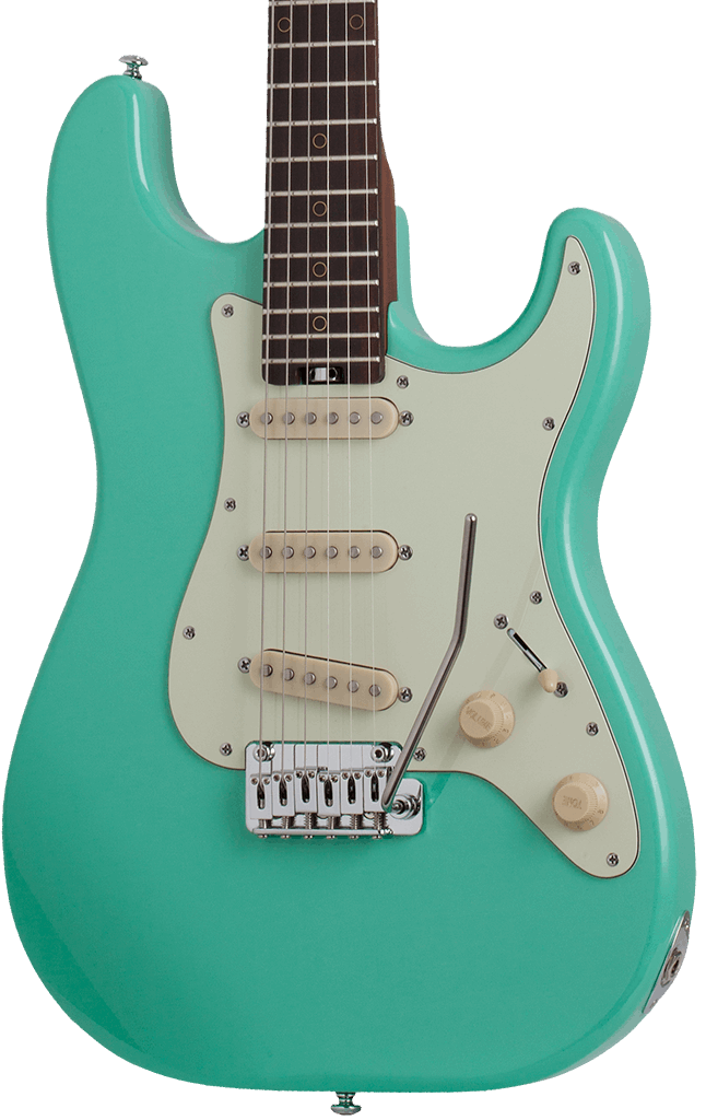 SCHECTER ELECTRIC GUITAR NICK JOHNSTON TRADITIONAL ATOMIC GREEN (289), SCHECTER, ELECTRIC GUITAR, schecter-electric-guitar-nickjtra-ag, ZOSO MUSIC SDN BHD