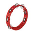 Nino Percussion NINO49R 8" ABS Tambourine, 1 Row, Red | Zoso Musc Sdn Bhd