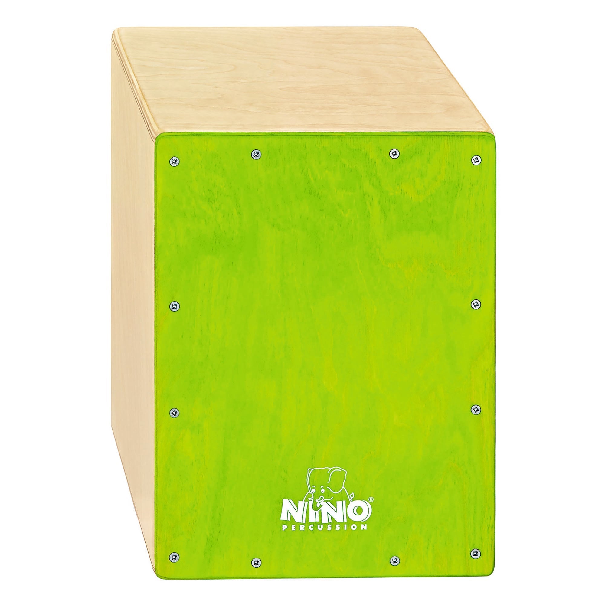 Nino Percussion NINO950GR Cajon, Green | Zoso Music Sdn Bhd