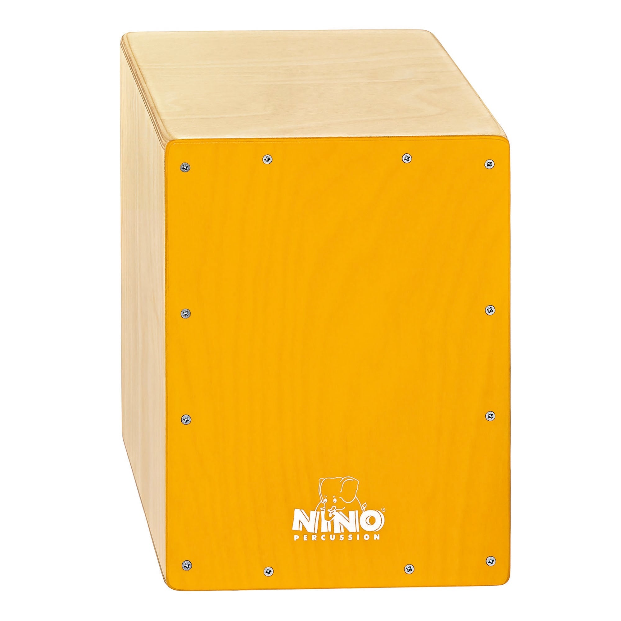 Nino Percussion NINO950Y Cajon, Yellow | Zoso Music Sdn Bhd