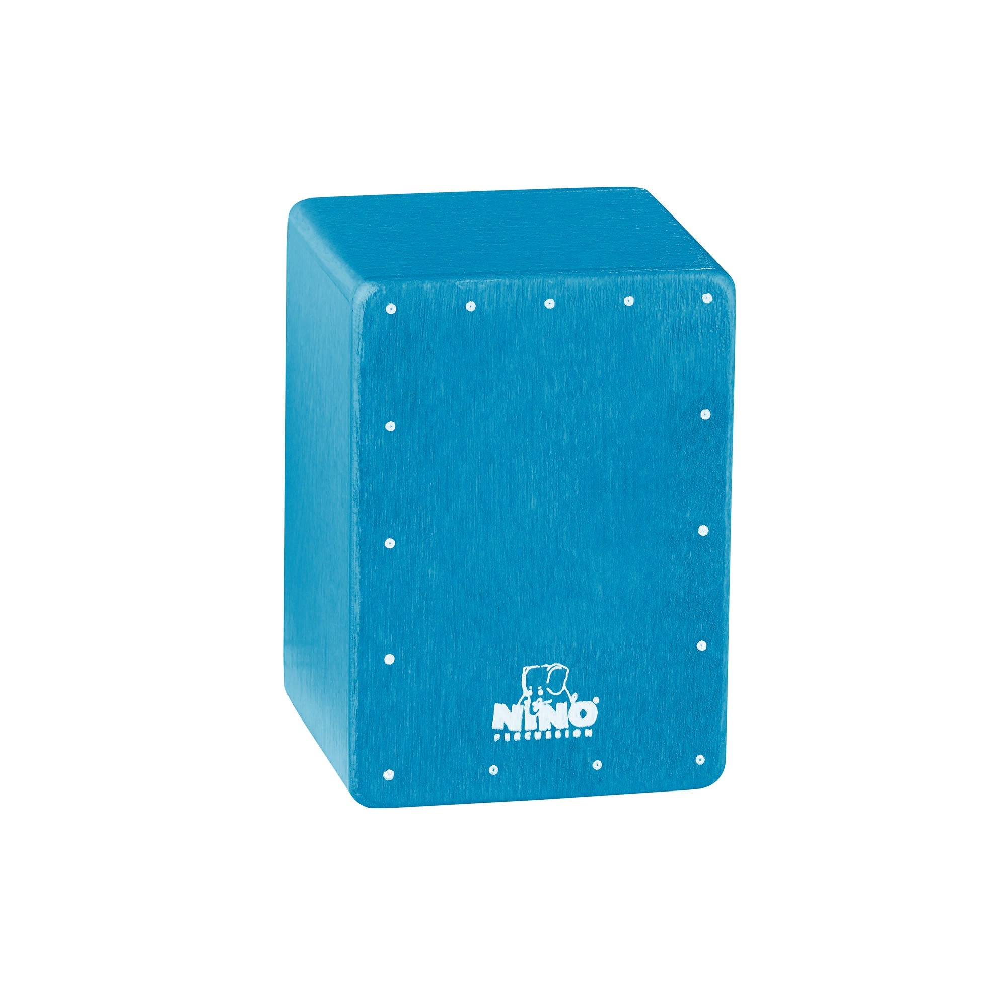 Nino Percussion NINO955B Mini Cajon Shaker, Blue | Zoso Music Sdn Bhd