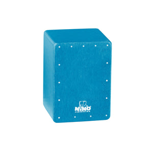 Nino Percussion NINO955B Mini Cajon Shaker, Blue | Zoso Music Sdn Bhd
