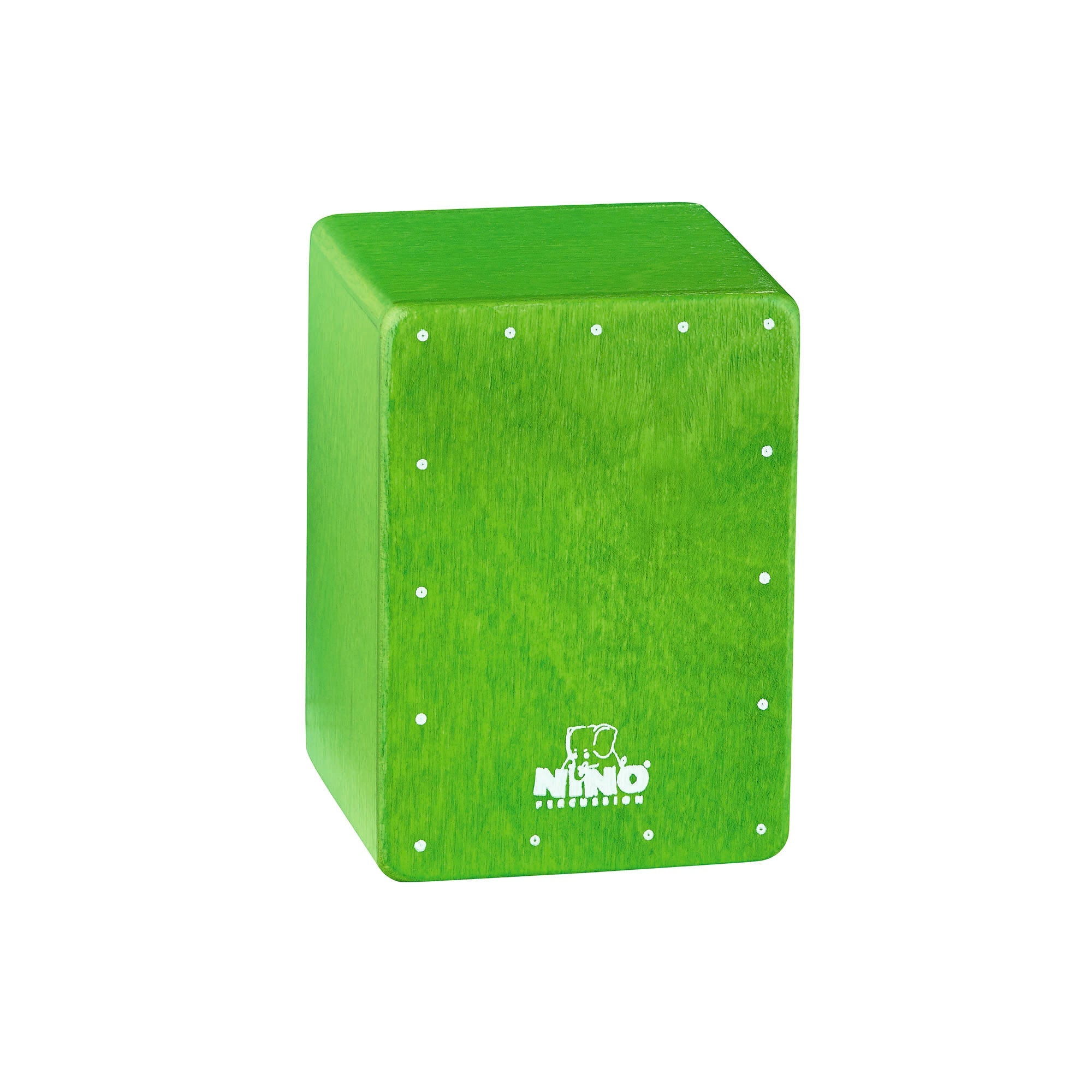 Nino Percussion NINO955GR Mini Cajon Shaker, Green | Zoso Music Sdn Bhd