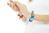 Nino Percussion NINO961B Wrist Bell, 9" Strap, Blue |  NINO PERCUSSION |  WRIST BELL |  Zoso Music