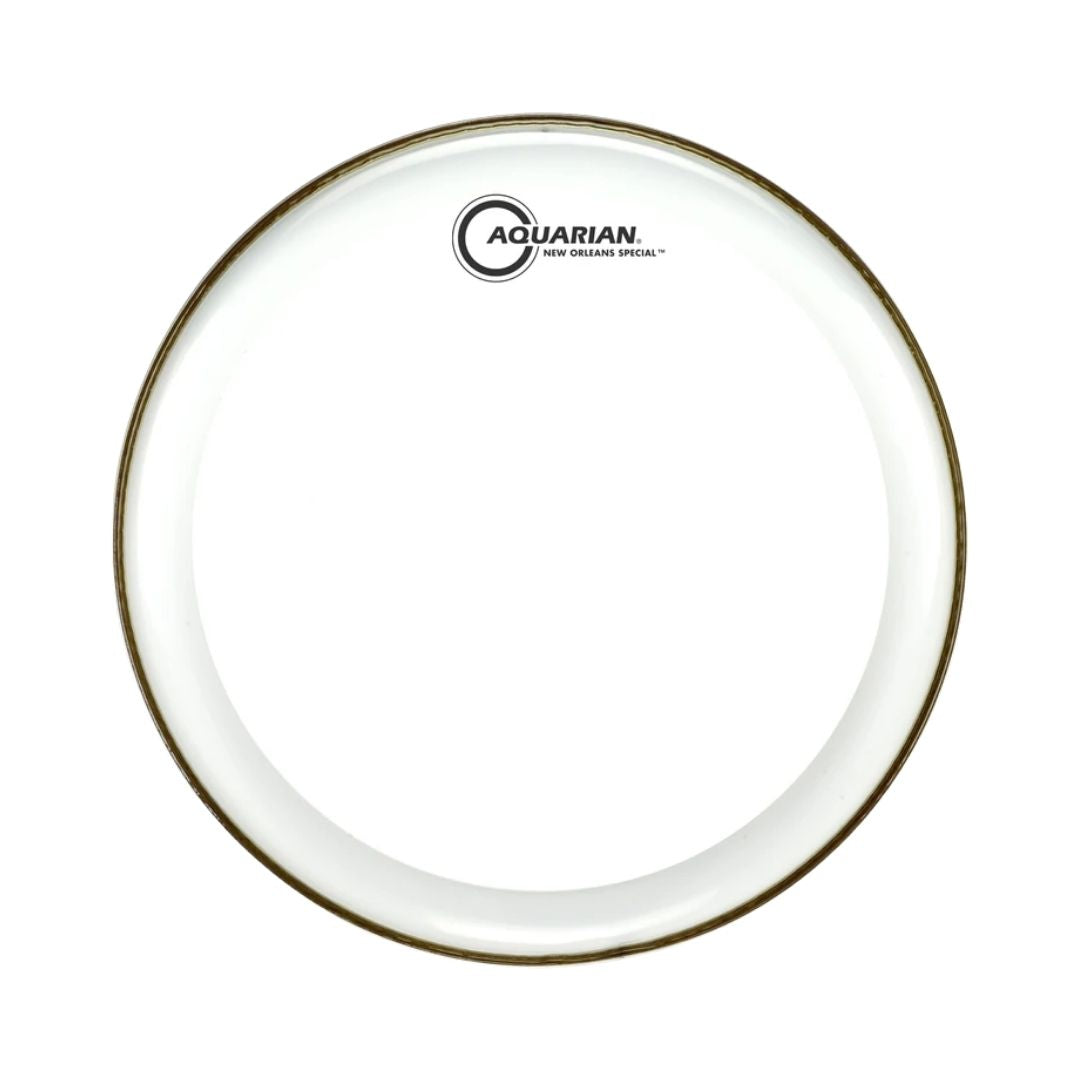 Aquarian NOS New Orleans Snare Batter 1ply 10mil Snare Drum Head | Zoso Music Sdn Bhd