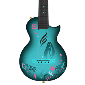 Enya Nova GO Sonic Hatsune Miku Edition Electric Guitar Blue | Zoso Music Sdn Bhd