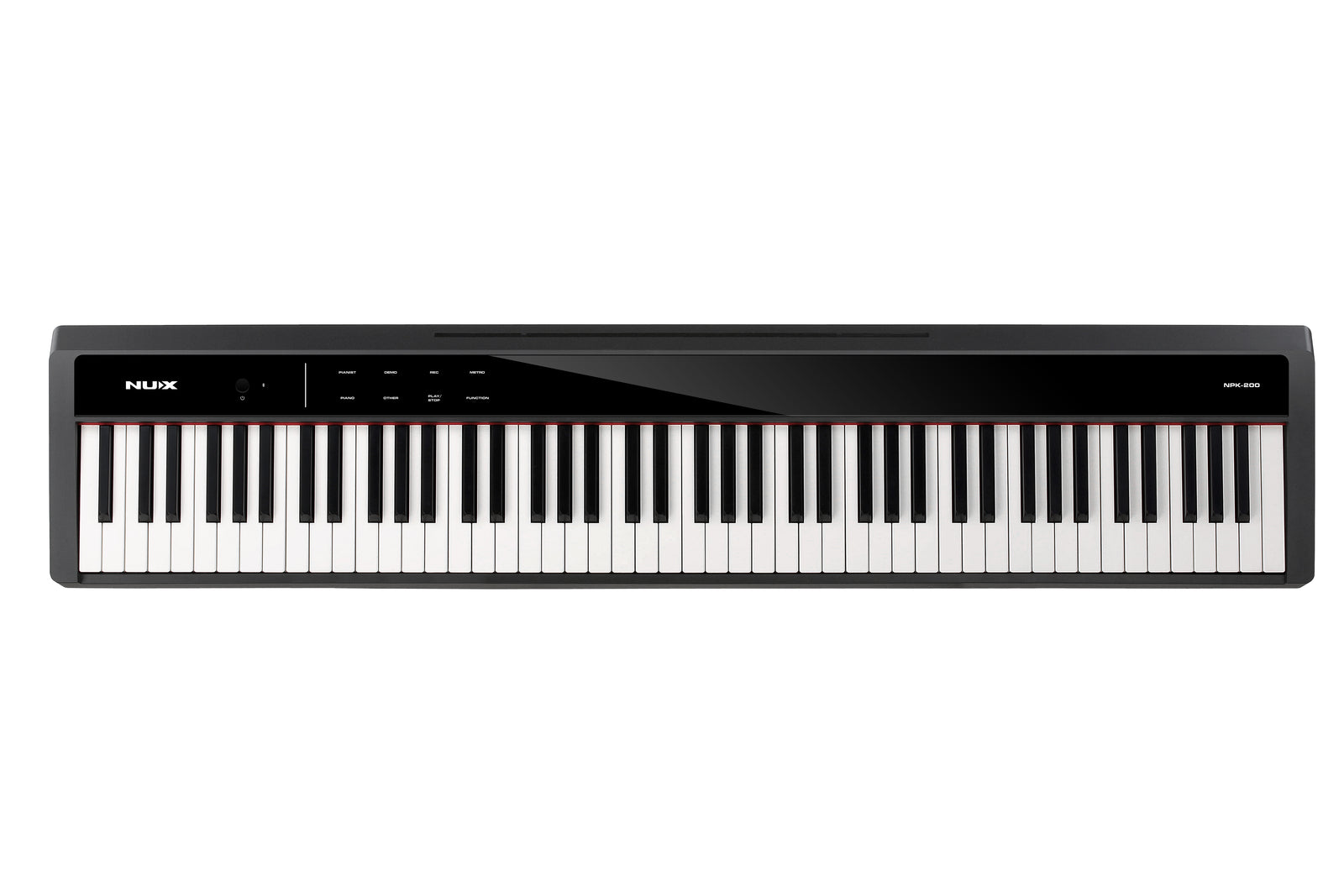 Nux NPK-200 88 Key Digital Piano X Stand Weighted Keyboard - Top Package