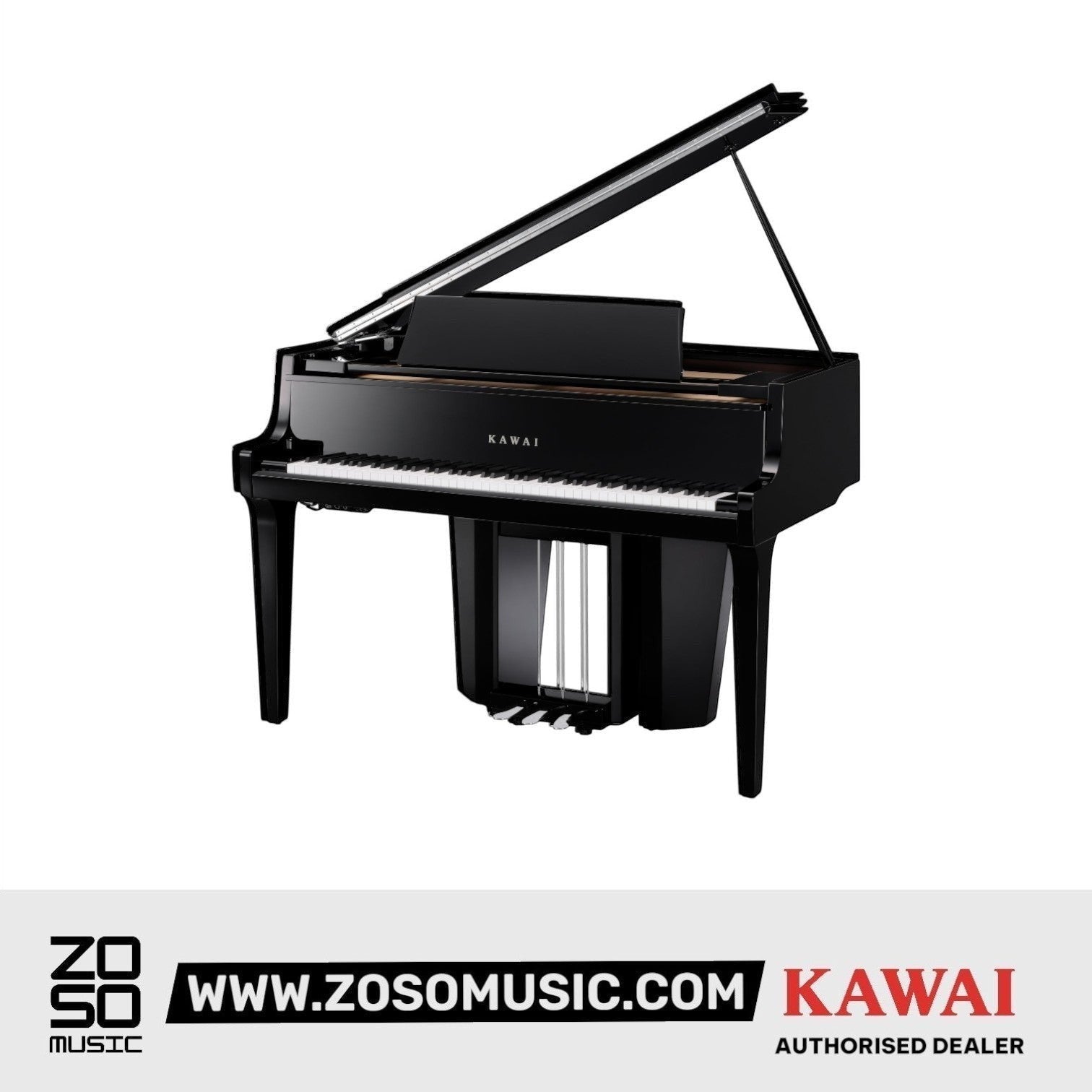 Kawai Novus NV12 High Performance Millennium III Hybrid Upright Digital Piano |  KAWAI |  PIANO-HYBRID |  Zoso Music