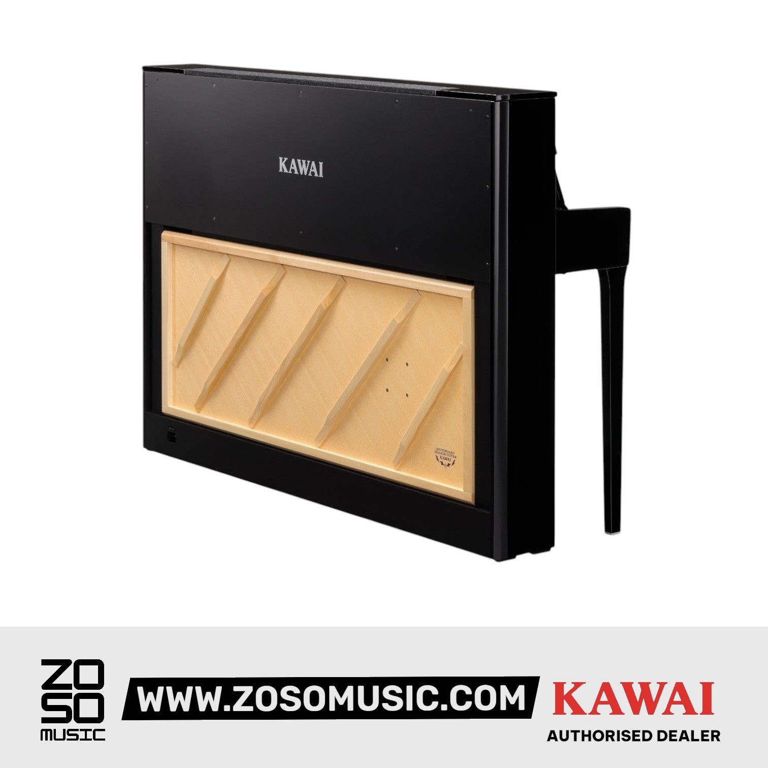 Kawai Novus NV6 High Performance Millennium III Hybrid Upright Digital Piano |  KAWAI |  PIANO-HYBRID |  Zoso Music