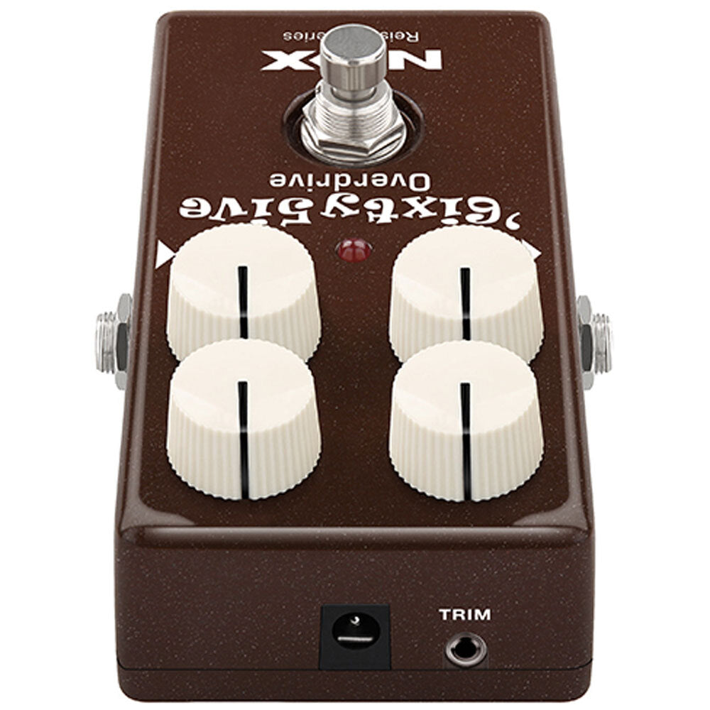 Nux 6ixty 5ive Overdrive Reissue Series Black Panel Effect Pedal |  NUX |  SUSTAIN PEDALS |  Zoso Music