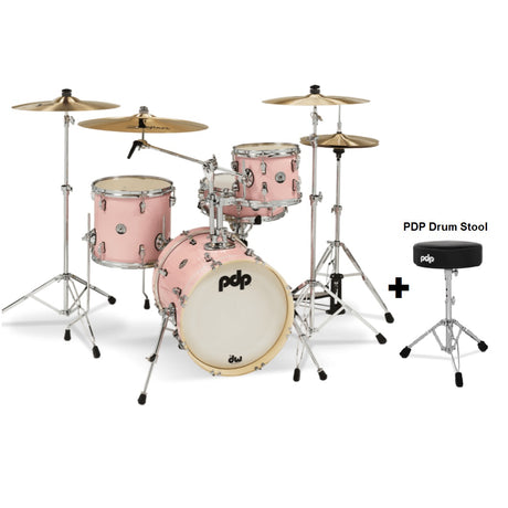 DW PDP New Yorker 4-pc Drums with 16