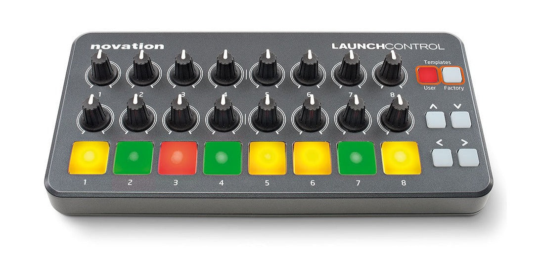 Novation Launch Control With 8 x Multicolor Backlit Buttons and 16 x Knobs | Zoso Music Sdn Bhd