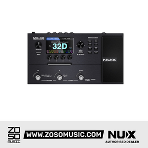 Nux MG-30 Versatile Modeler Multi Effect |  NUX |  MULTI-EFFECTS |  Zoso Music