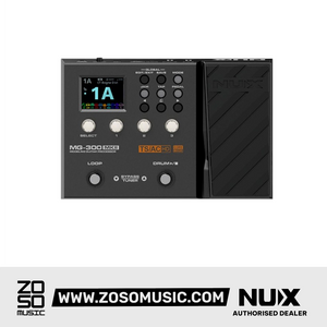 Nux MG-300 MKII Modeling Guitar Processor/multi Effect |  NUX |  MULTI-EFFECTS |  Zoso Music
