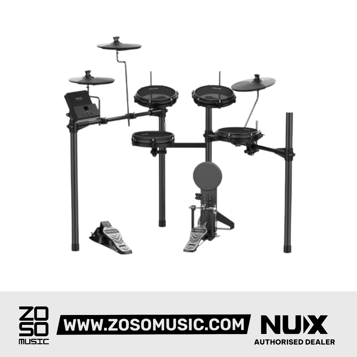 Nux DM-110 Digital Drum Complete Set |  NUX |  DRUM-ELECTRONIC |  Zoso Music
